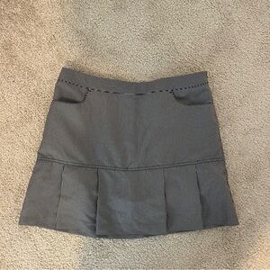 Striped Black and White Women's Tennis Skirt